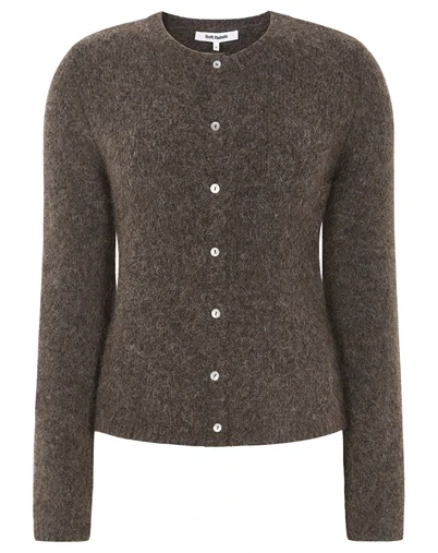 Soft Rebels - SRCamilla Cardigan Strik - Demitasse Melange